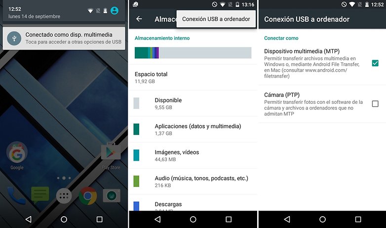 Předejte soubory do počítače Android 01
