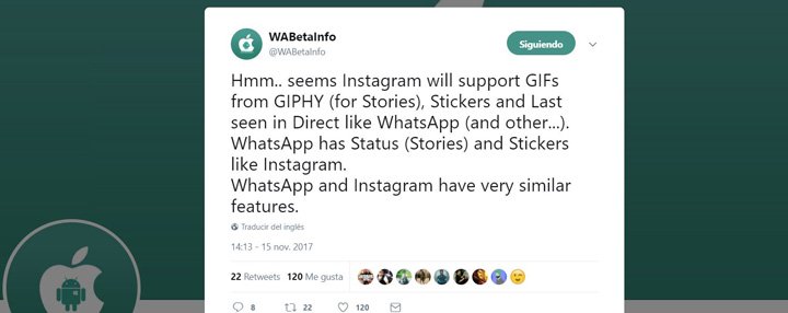 Obrázek - Nadcházející zprávy z Instagramu: GIF, nedávný odkaz a další
