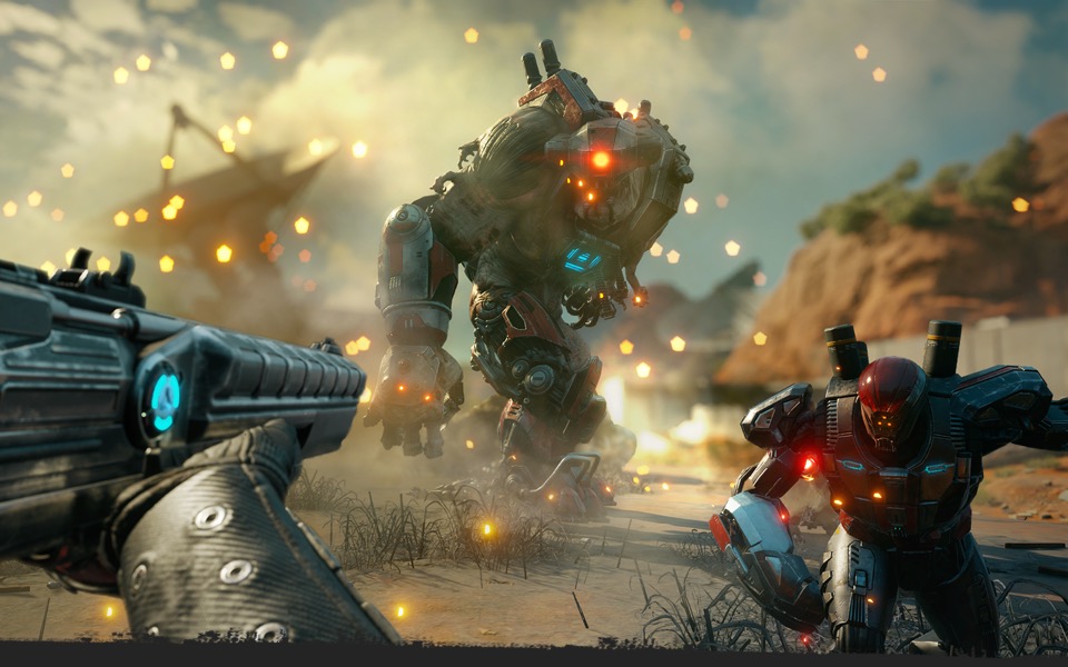 Přívěs Rage 2 "Wasteland superhrdina" ukázat honosnou akci