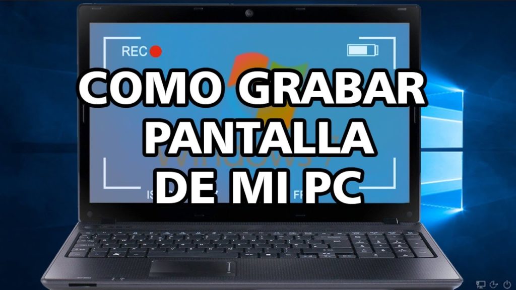 Programy pro záznam obrazovky Tento počítač