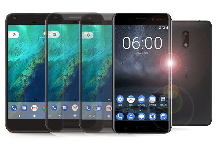 google pikselde herhangi bir telefon