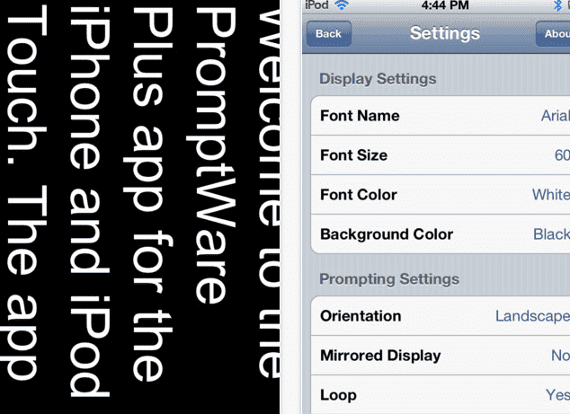 Proměňte svůj iPhone na teleprompter s Promptware Plus