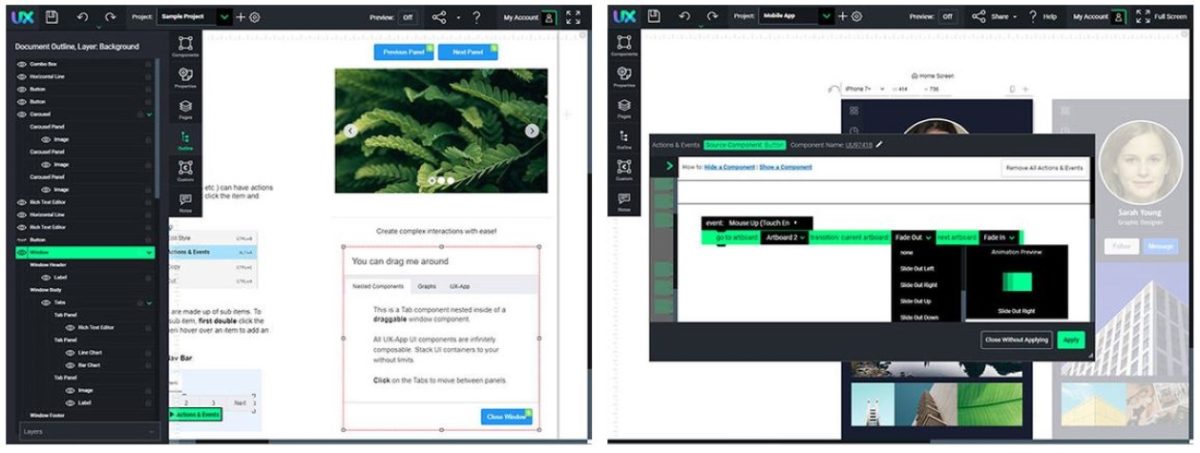 aplikace ux