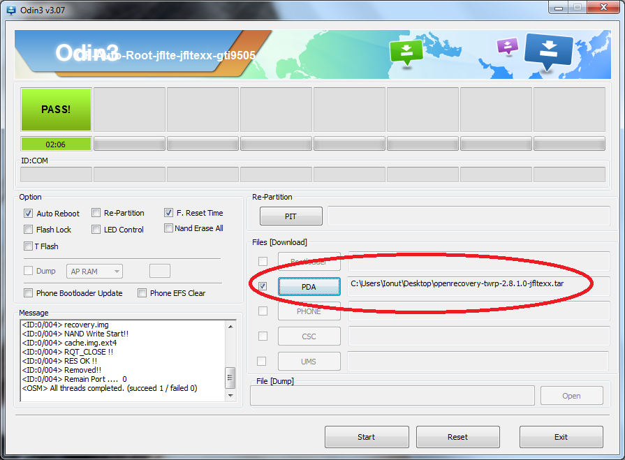 Průvodce instalací TWRP Recovery s Odinem je snadný! Pruvodce instalaci TWRP Recovery s Odinem je snadny