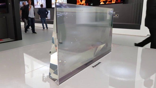İlk şeffaf ekran Panasonic