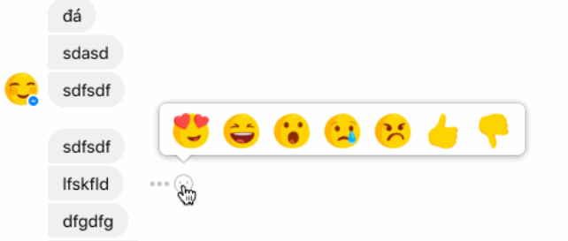 Obrázek - Reakce Facebooku mohou brzy přijít na Facebook Messenger