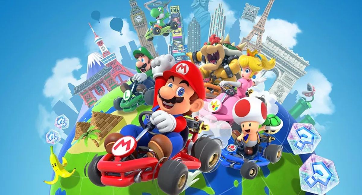 mario card tour android