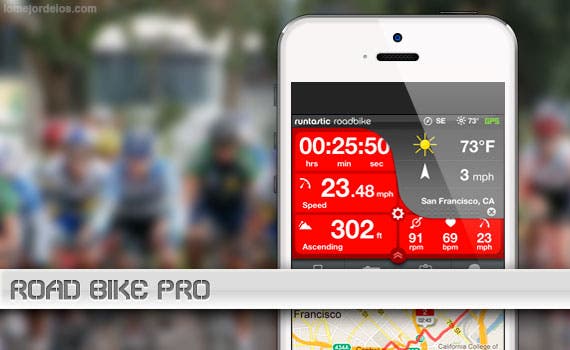 Silniční kolo Pro Ideální aplikace pro cyklisty