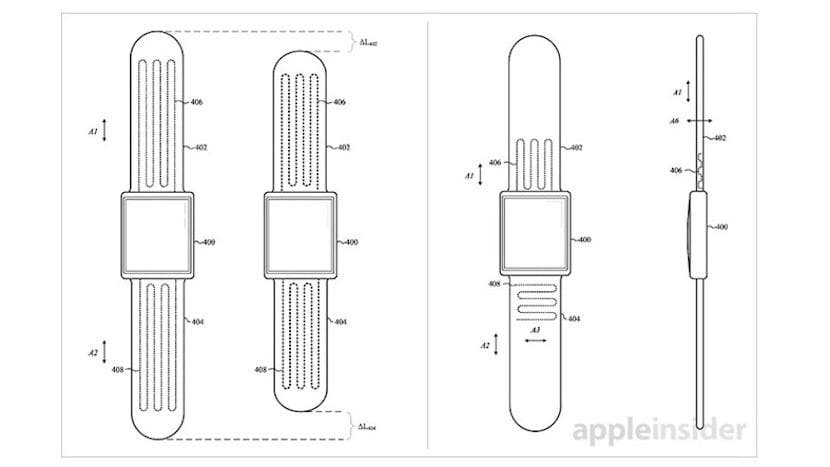 Samonastavitelné řemínky jsou nejnovější patent registrovaný společností Apple pro Apple Watch 5 Samonastavitelné řemínky jsou nejnovější patent registrovaný společností Apple pro Apple Watch