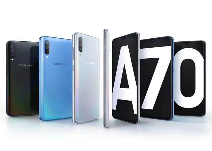 Samsung Galaxy A70 přichází v novém formátu 20: 9 a 6,7 ​​palce