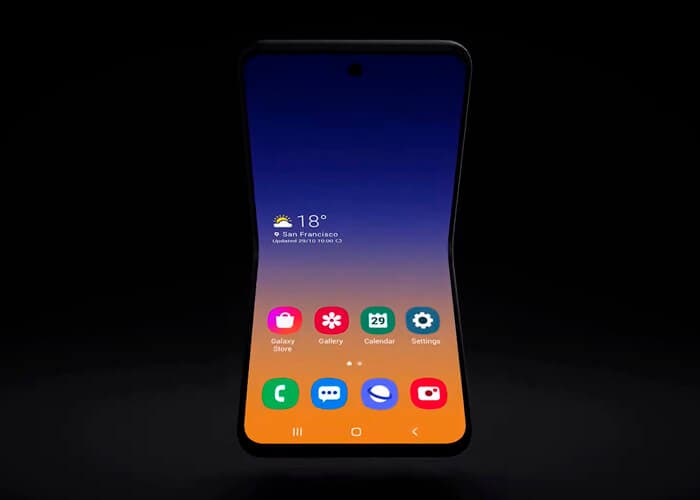 Z dalšího skládacího telefonu Samsung unikly první skutečné obrázky Samsung Galaxy Fold 2 lze zakoupit pred Galaxy S11
