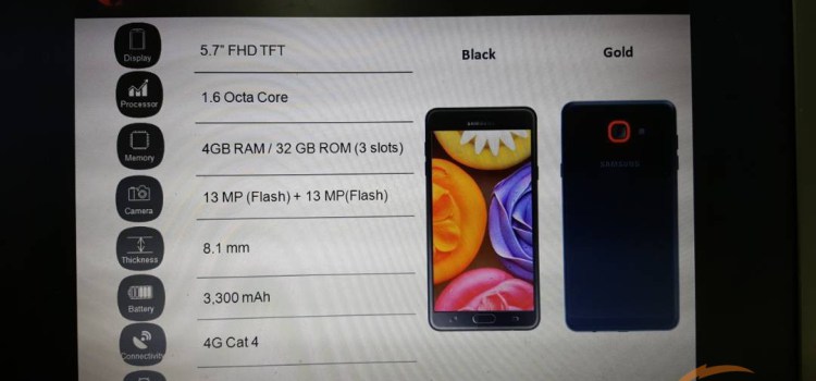 Samsung Galaxy J7 Max se objeví na internetu; údaje, technické informace a ceny 7 Specifikace Samsung Galaxy J Max