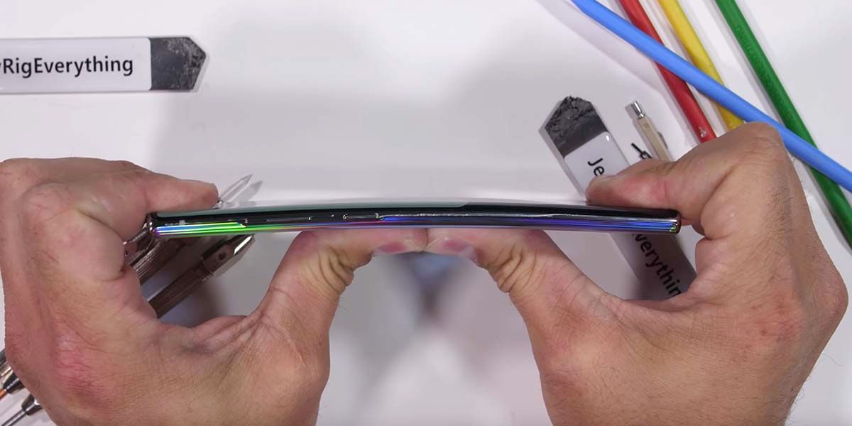 Dayanıklılık testi Galaxy Note 10