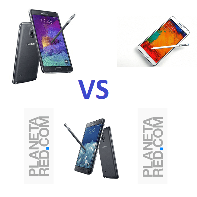 Samsung Galaxy Note 4, Note Edge a Note 3