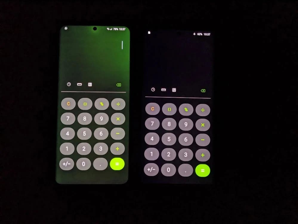 Samsung Galaxy S20 Ultra má potíže: jeho obrazovka zezelená Samsung Galaxy S20 Ultra ma potize jeho obrazovka zezelena
