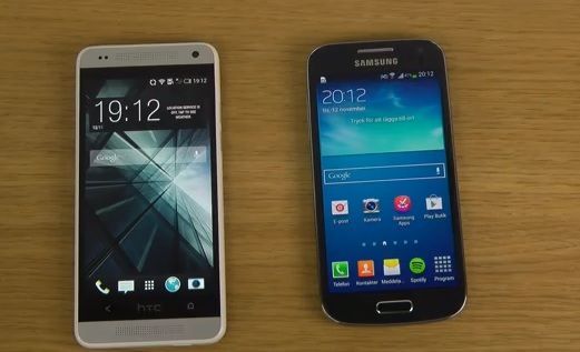 Samsung Galaxy S4 Mini vs HTC One Mini, rychlost 2 Samsung Galaxy S4 Mini vs HTC One Mini, hız
