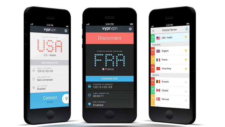 Sbírka aplikací VPN pro iPhone a iPad