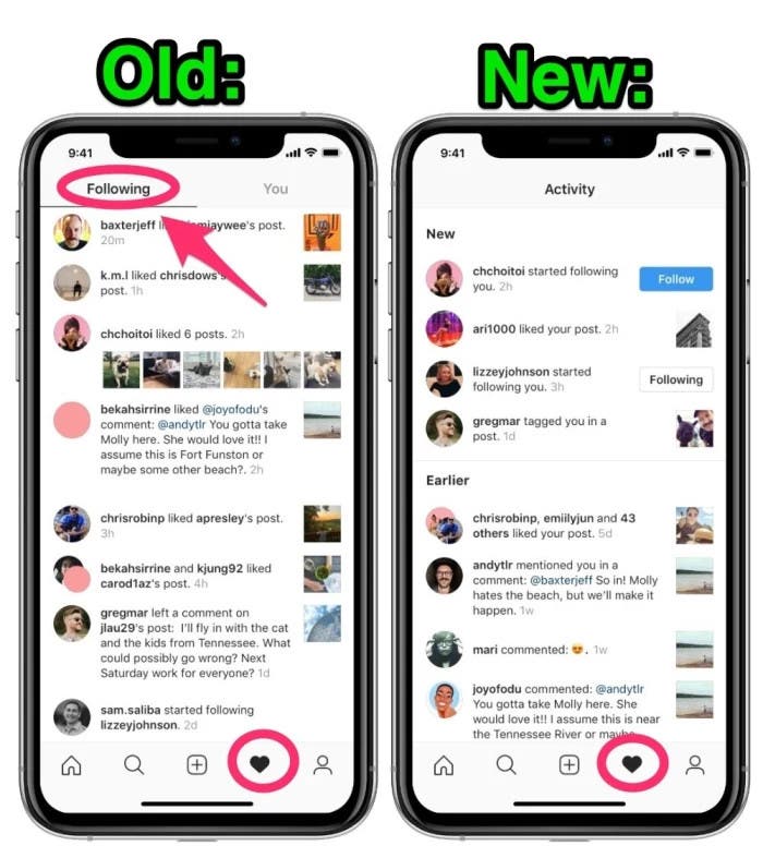 Sbohem záložce „Sledování“ na Instagramu: už nebudete vědět, jaké fotky se vašim sledovatelům líbí Sbohem zalozce „Sledovani na Instagramu uz nebudete vedet jake fotky
