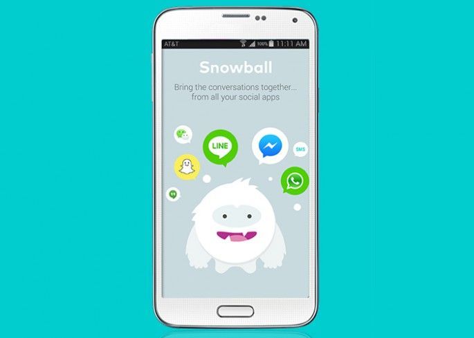 Seskupování oznámení o zprávách do jedné lišty pomocí Snowball