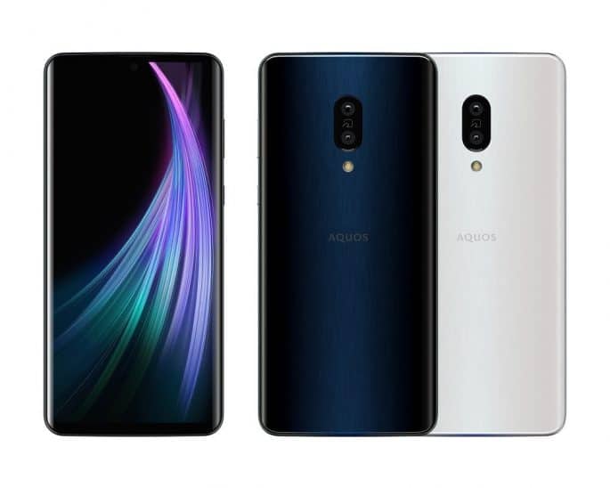 Sharp Aquos Zero 2 má 6,4palcový displej Full HD + s obnovovací frekvencí 240 Hz