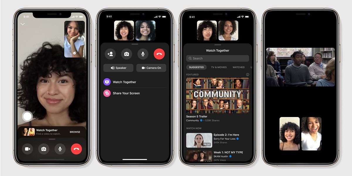 birlikte izle facebook messenger (1)