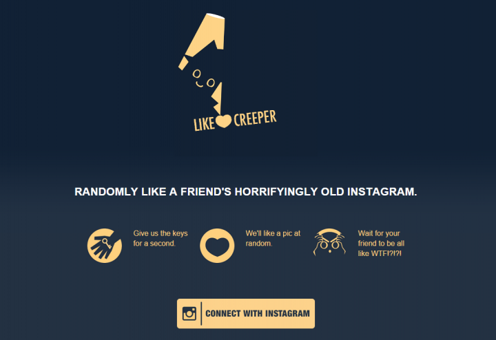 Obrázek - Snadno vyděste své přátele z Instagramu pomocí hry Like Creeper