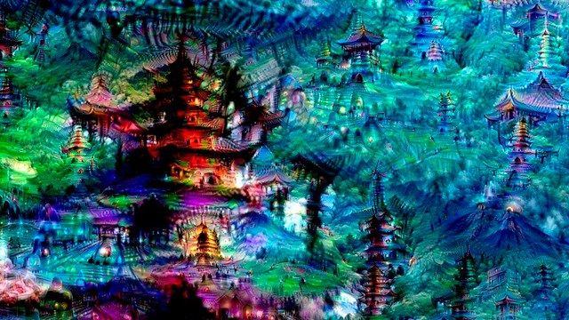 Softwaroví inženýři společnosti Incredible Artificial Intelligence společnosti Dream Images provádějí neuvěřitelné experimenty se systémy umělé inteligence, aby vytvořili vlastní interpretaci obrázků z fotografií nebo jednoduchých vzorů. 4 Softwaroví inženýři společnosti Incredible Artificial Intelligence společnosti Dream Images provádějí neuvěřitelné experimenty se systémy umělé inteligence, aby vytvořili vlastní interpretaci obrázků z fotografií nebo jednoduchých vzorů.