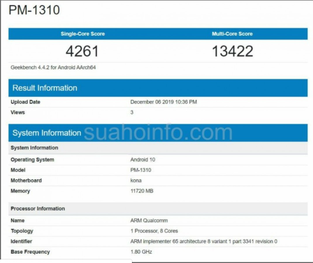 Sony GeForce 3 se pravděpodobně objeví na Geekbench se Snapdragon 865 Sony GeForce 3 se pravdepodobne objevi na Geekbench se Snapdragon