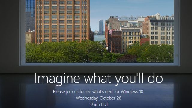 Společnost Microsoft oznámila událost 26. října představit nový Surface. Budeme vědět, co se stane ve Windows 10 26. října. „Představte si, co uděláte“, pomocí těchto jednoduchých linií Microsoft pošle pozvánku do světa…