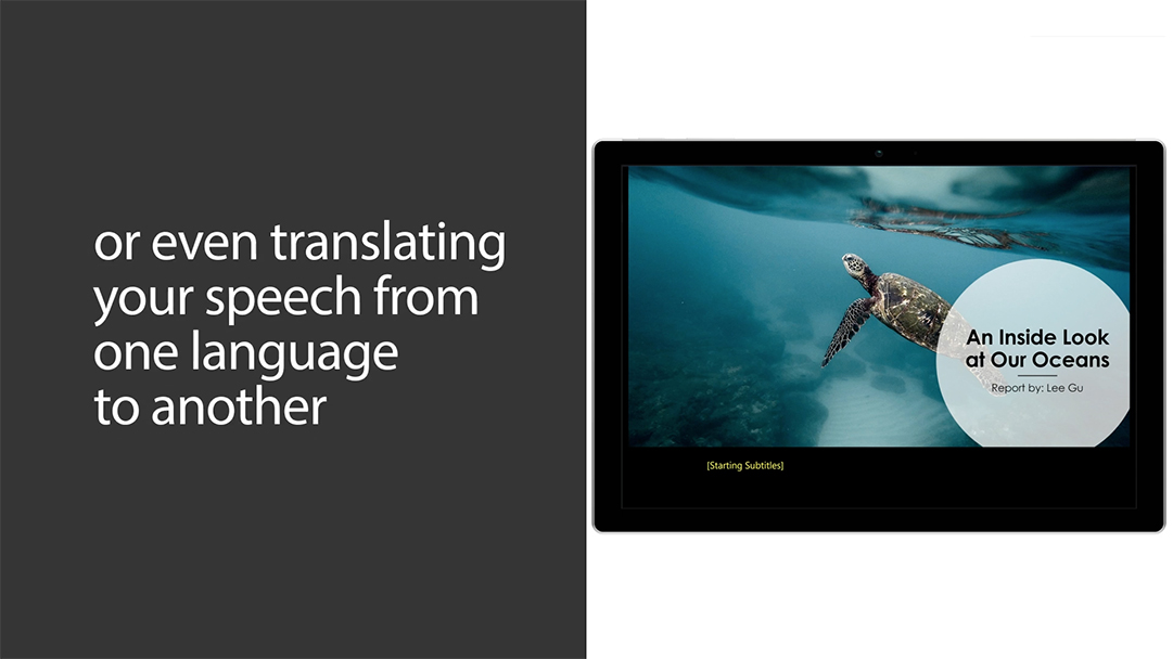 Společnost Microsoft zpřístupňuje titulky v aplikaci PowerPoint. Tato funkce bude k dispozici od konce ledna 2019.