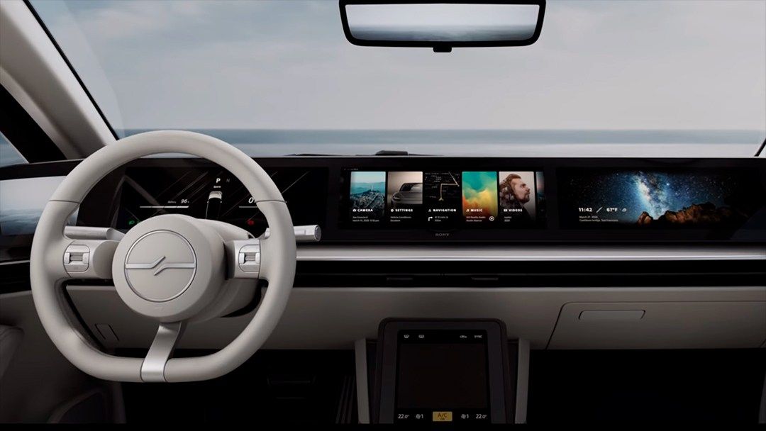 Společnost Sony představila Vision-S, svůj první elektromobil s umělou inteligencí Včera v noci společnost Sony představila na veletrhu CES 2020 a překvapila svět svým prvním elektromobilem, Sony Vision-S, prvním elektromobilem se senzory a displeji.