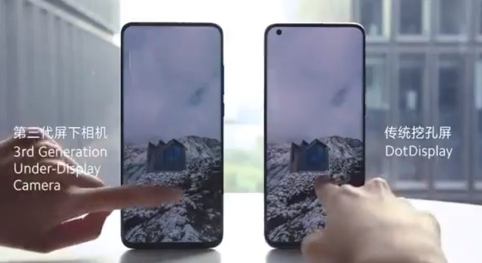 Obrázek - Mobilní s kamerou pod obrazovkou: Xiaomi, vlastní