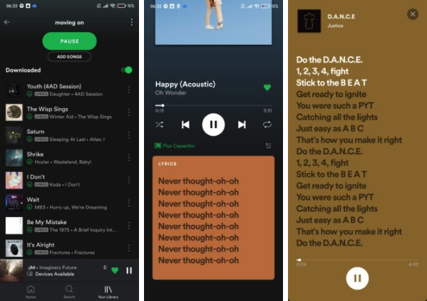 Spotify konečně zobrazuje texty v systému Android 3 Spotify konečně zobrazuje texty v systému Android Spotify konecne zobrazuje texty v systemu Android