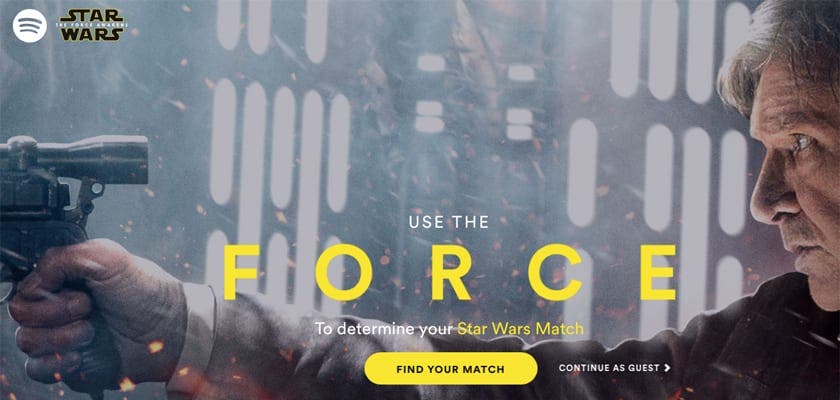 yıldız savaşları spotify