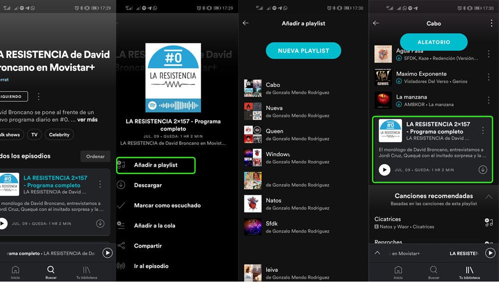 Spotify také uživatelům doporučuje podcasty Spotify take uzivatelum doporucuje podcasty