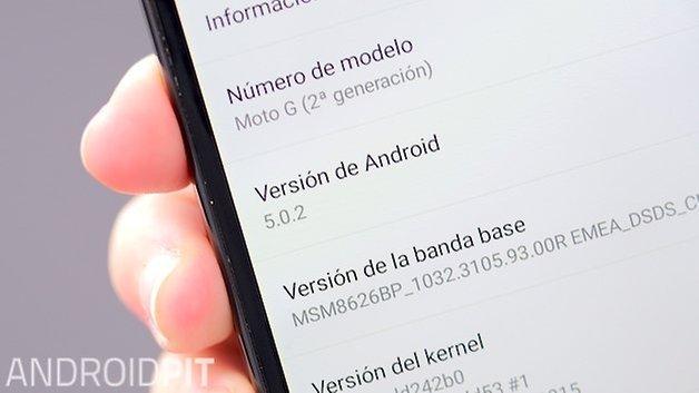 moto g android lízátko 502