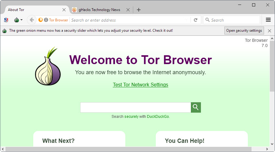 Stáhněte si Tor Browser 7.0 a procházejte anonymně