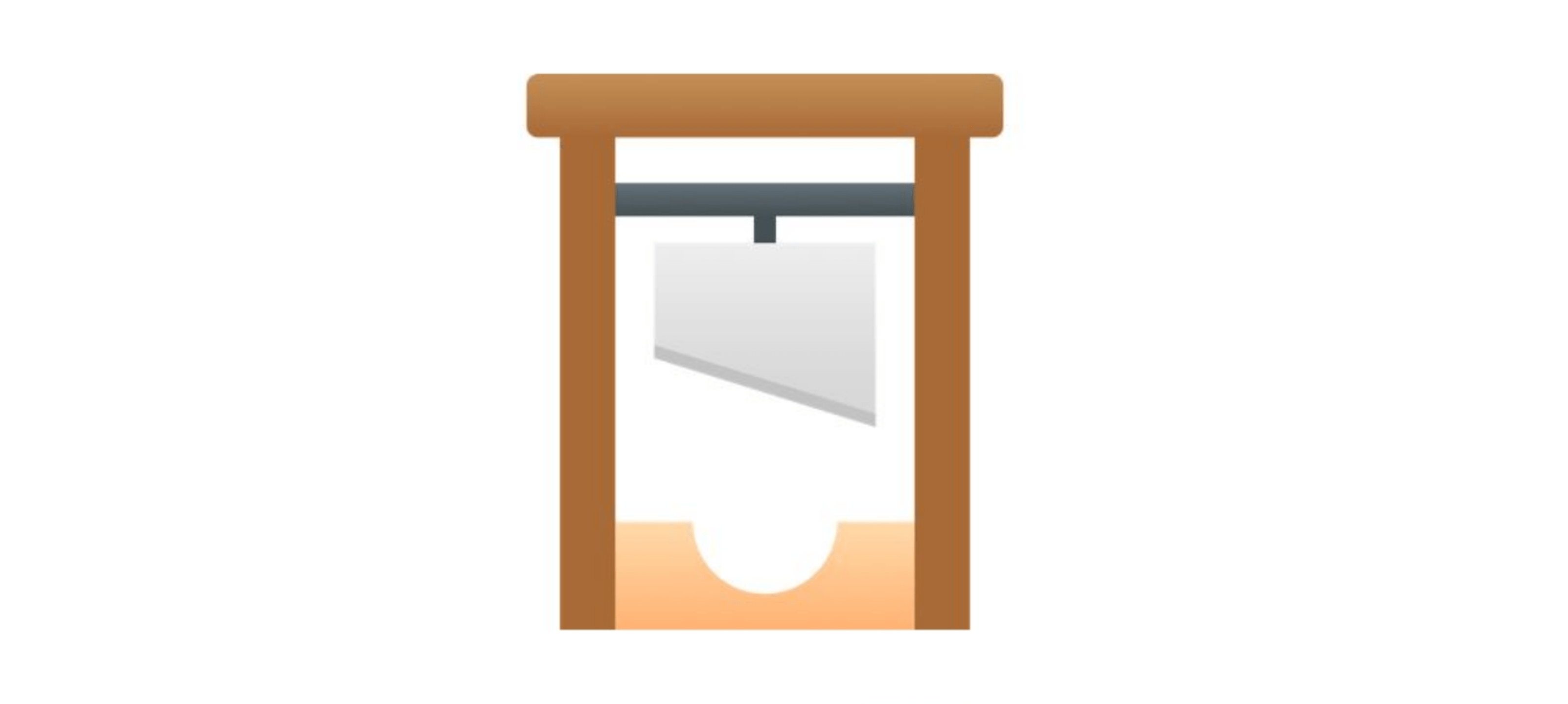 Stisknutím zahrnout gilotinové emoji na protest proti bohatému a mocnému portugalskému umělci Carrozo naléhá na Unicode, aby schválil gilotinové emoji, abychom mohli protestovat proti autoritářství z našich klávesnic. 8 Stisknutím zahrnout gilotinové emoji na protest proti bohatému a mocnému portugalskému umělci Carrozo naléhá na Unicode, aby schválil gilotinové emoji, abychom mohli protestovat proti autoritářství z našich klávesnic.