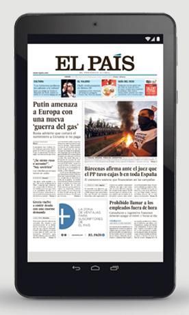Stojí reklamní tablet El País za to? 3 Země tabletu