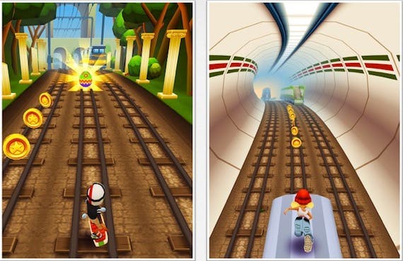 Subway Surfers, další zajímavý nekonečný běžec 6 Surfaři metra