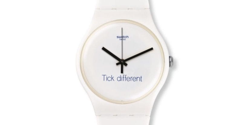 Swatch vyhrává pouzdro Apple se sloganem 'Tick Different' 4 Vzorník