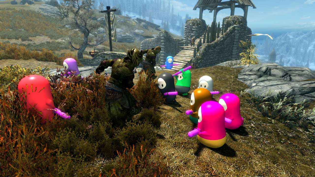 Tento mod přináší Fall Guys & # 039; Malý & #…