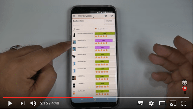 Testy Galaxy S8 právě z trouby 4 Testy Galaxy S8 právě z trouby