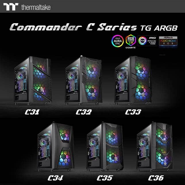 Řada Thermaltake Commander C.