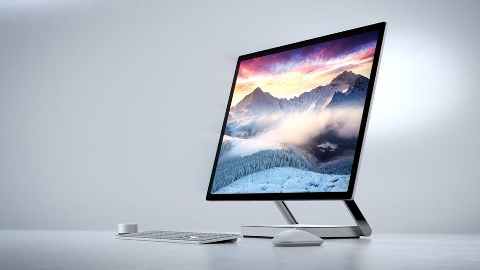 Toto je Surface Studio, první stolní počítač společnosti Microsoft. První osobní počítač vyvinutý společností Microsoft se zaměřil na kreativitu. Dnes v New Yorku Microsoft v zásadě používá Surface Studio. 8 Toto je Surface Studio, první stolní počítač společnosti Microsoft. První osobní počítač vyvinutý společností Microsoft se zaměřil na kreativitu. Dnes v New Yorku Microsoft v zásadě používá Surface Studio.