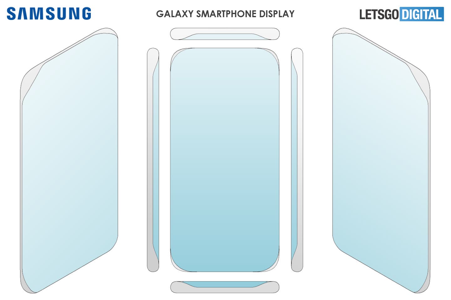 Toto je skutečná celá mobilní obrazovka Samsung: 4 zakřivené hrany Toto je skutecna cela mobilni obrazovka Samsung 4 zakrivene hrany