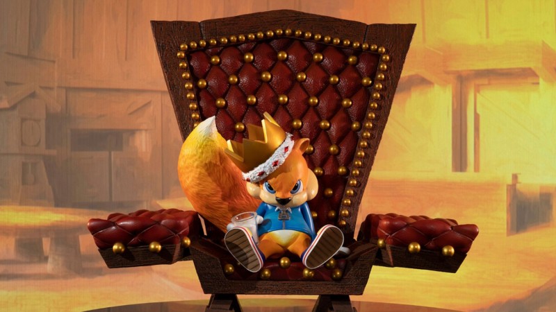 Toto je tato socha Bad Skin Day od Conker ... 9 Toto je tato socha Bad Skin Day od Conker ...