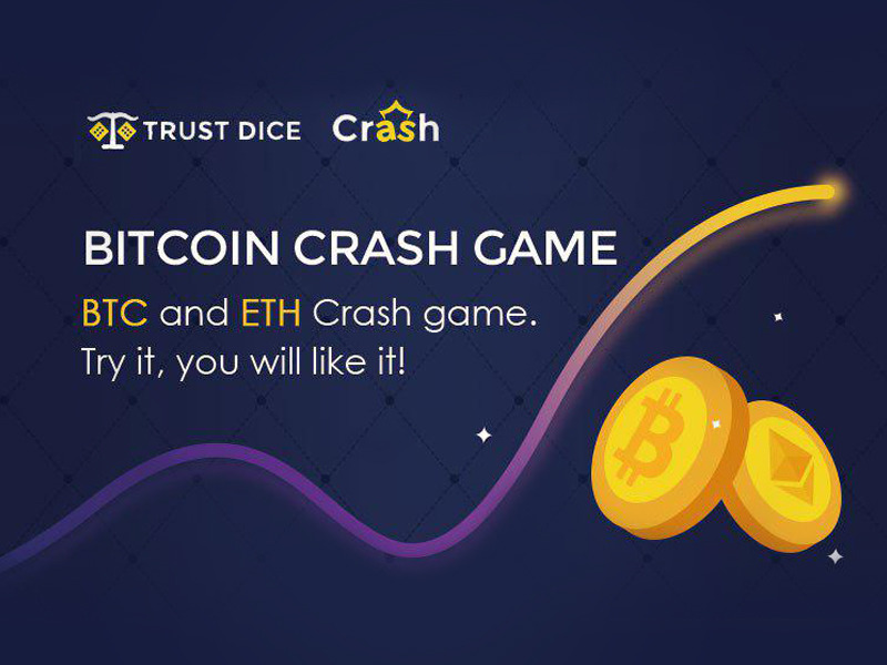 TrustDice uvádí Crash Game podporující BTC a ETH