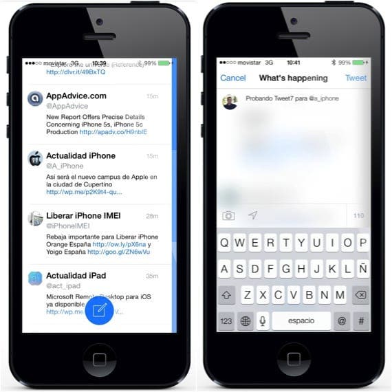 Tweet7 je klient Twitteru v nejčistším stylu iOS 7 7 Twwet7-1