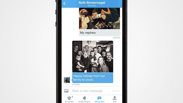 Twitter již umožňuje zahrnout obrázky do přímých zpráv Twitter zahájil aktualizaci své služby, kde je nyní možné odesílat a přijímat obrázky prostřednictvím přímých zpráv. Uživatelé již nebudou omezeni na následující ... 1 Twitter již umožňuje zahrnout obrázky do přímých zpráv Twitter zahájil aktualizaci své služby, kde je nyní možné odesílat a přijímat obrázky prostřednictvím přímých zpráv. Uživatelé již nebudou omezeni na následující ...